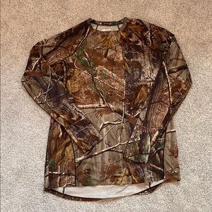 Camouflage Long Sleeve Shirt men’s Columbia XXL omi heat